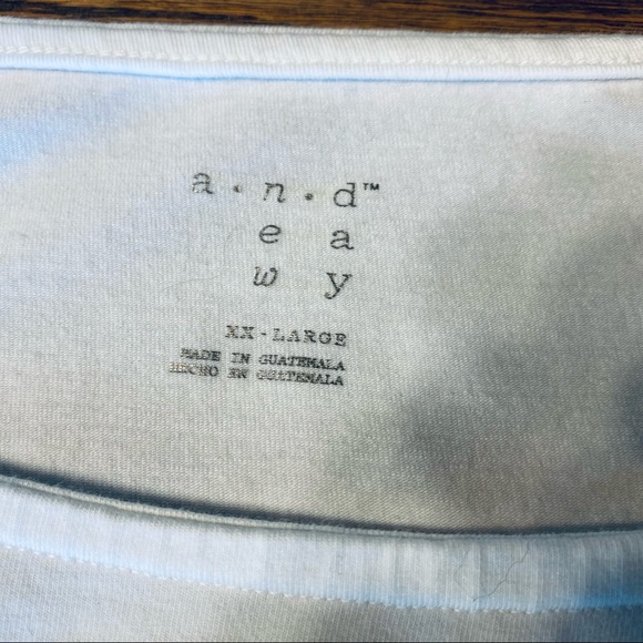 A NEW DAY Womans Black & White Striped Knit Top Long Sleeves PLUS SIZE 2X - Picture 6 of 7